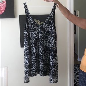 SMYM v neck swing dress